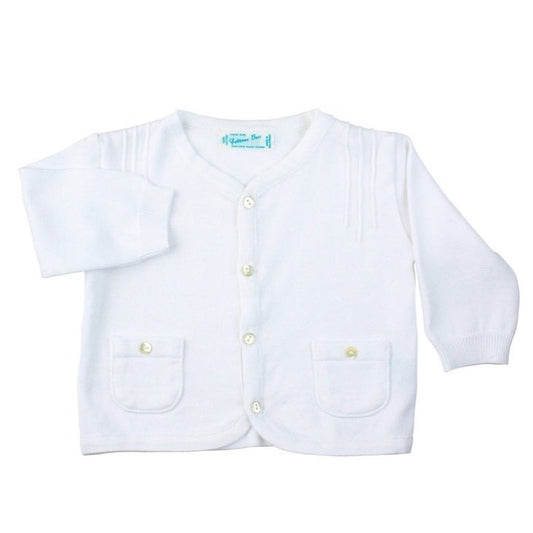 9 months Feltman brothers white cardigan