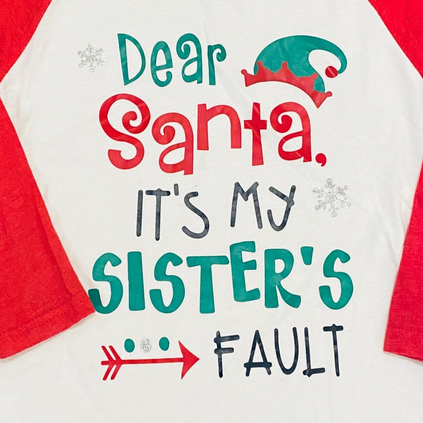 Christmas brother sister tee