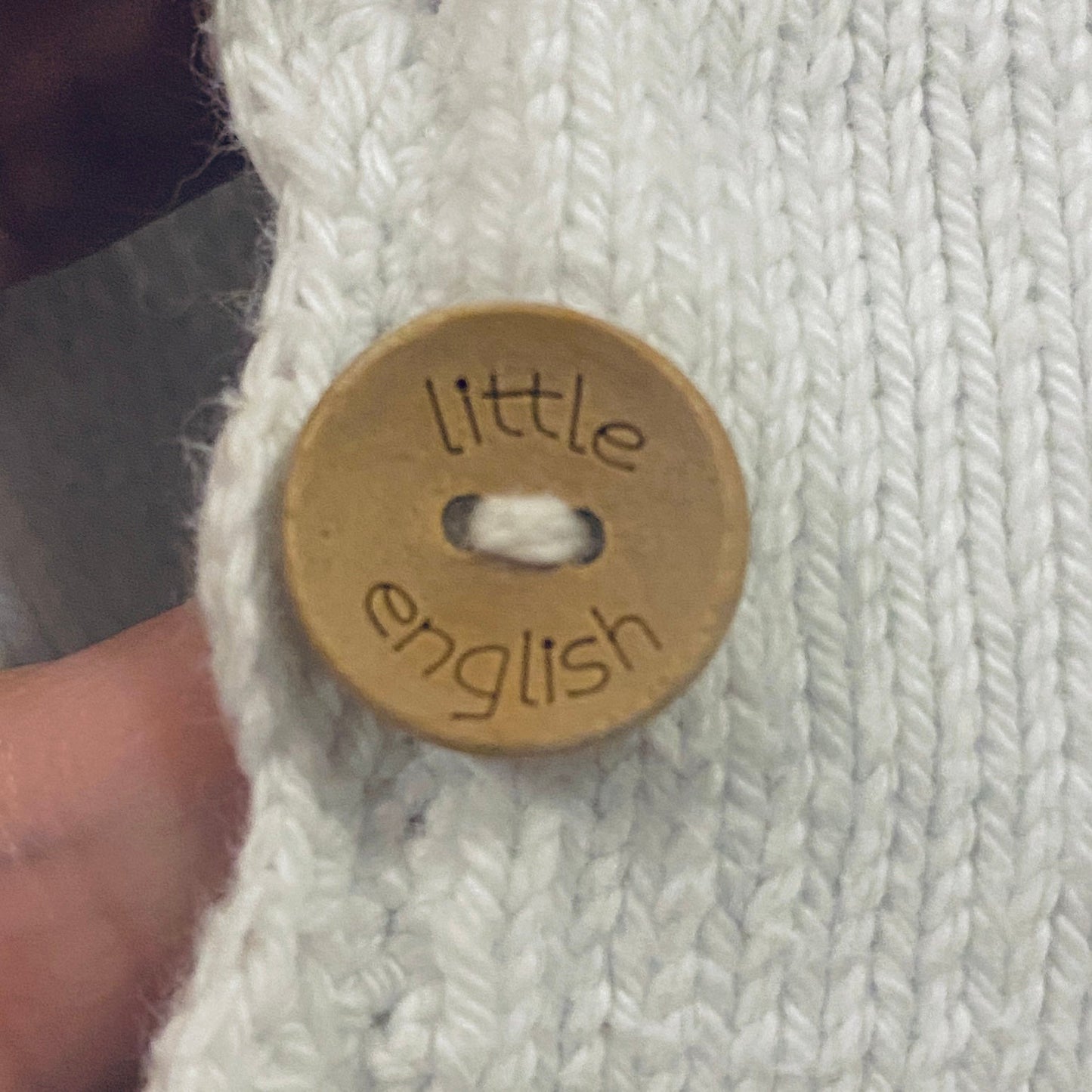 Little English bumblebee cardigan size 7
