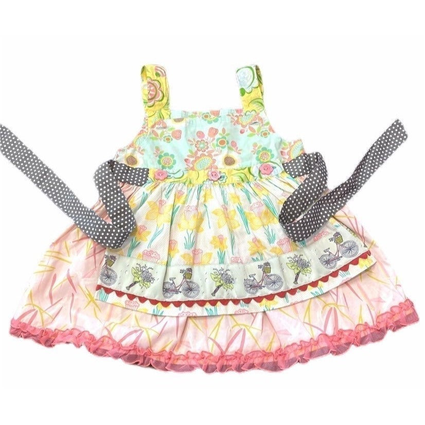 Size 4 Matilda Jane In the meadow knot top
