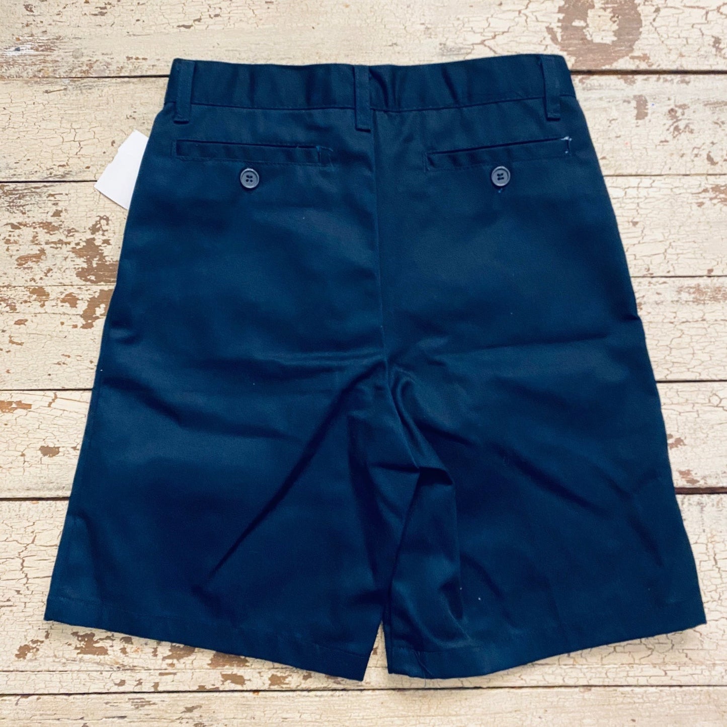Size 8 New navy uniform chino Shorts