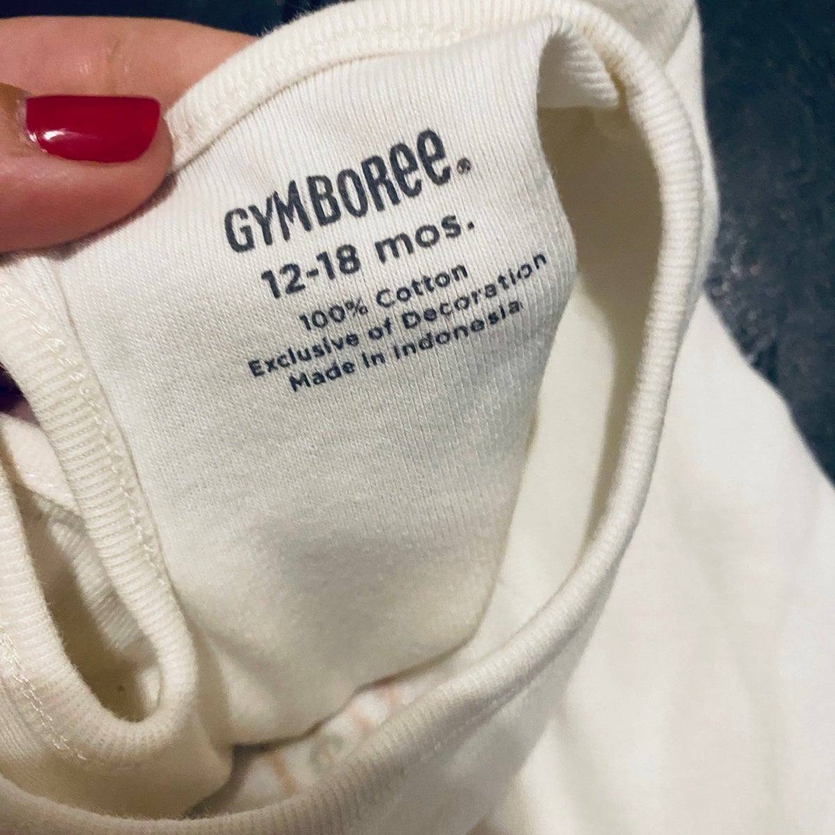 12-18 months vintage Gymboree pumpkin top