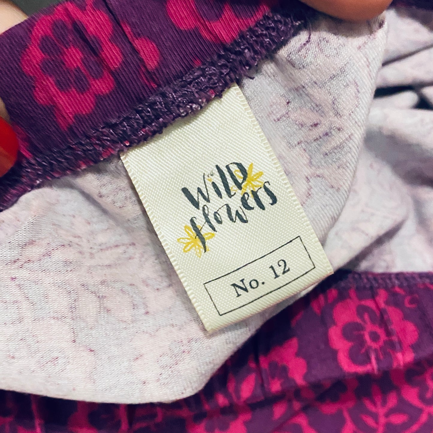 Size 12 Wildflowers ruffle pants