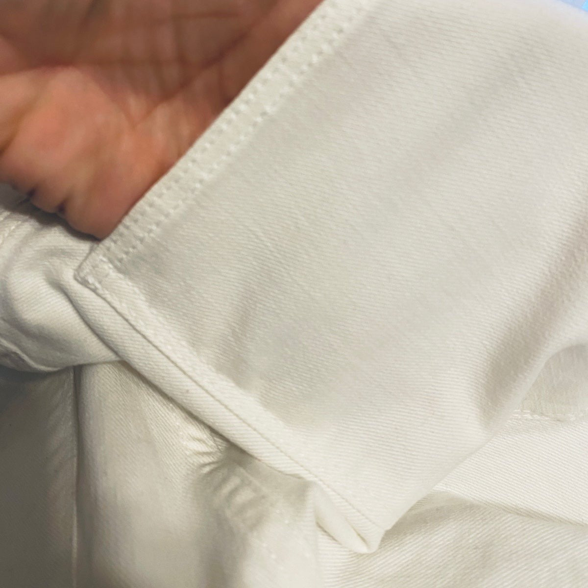 New Gap maternity true skinny white jeans