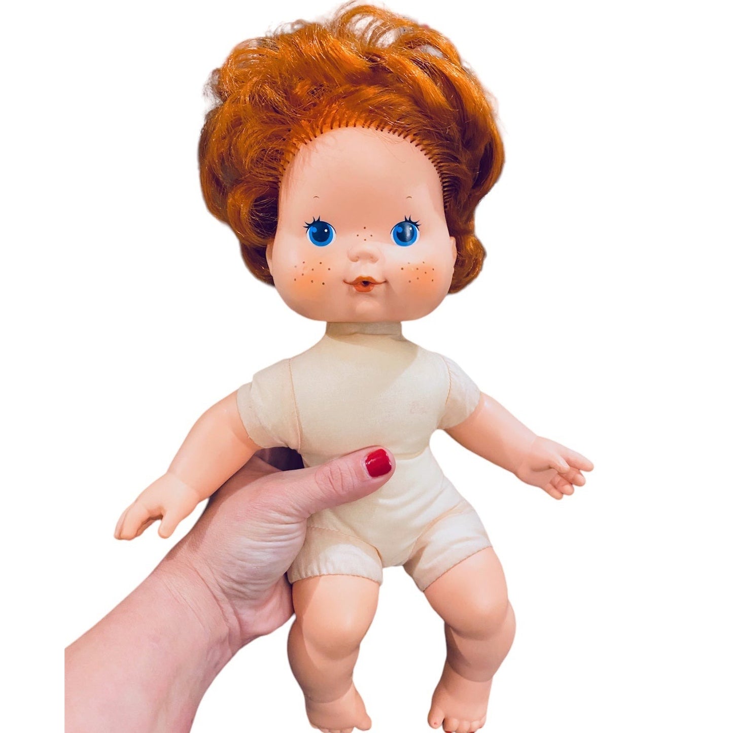 Vintage Original 1982 Kenner Strawberry Shortcake Blow a Kiss Baby Doll