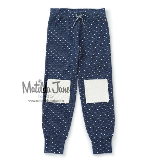 Size 8 New matilda jane Patches & Polka Dots Jogger pants NWT