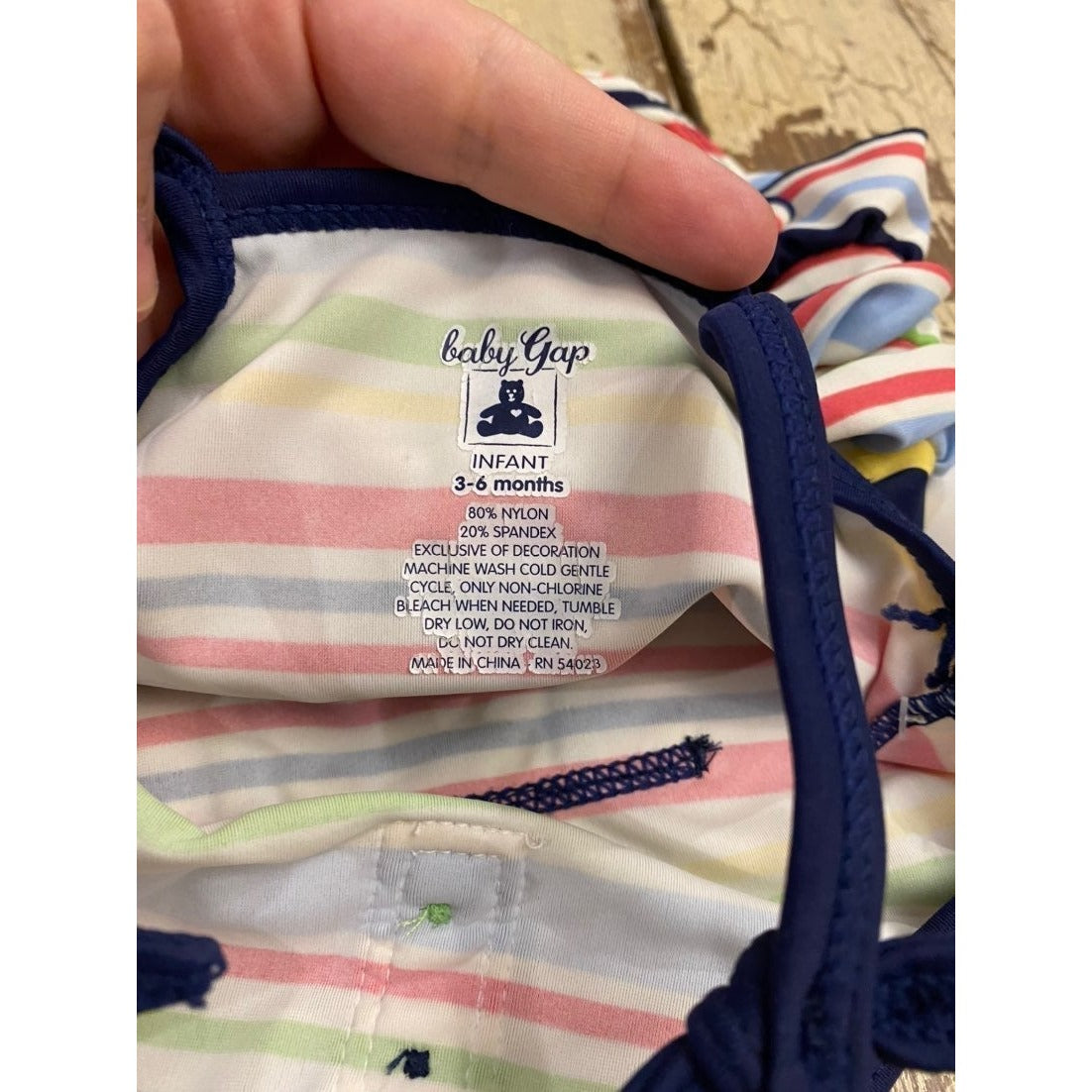 3-6 months Baby GAP swimsuit