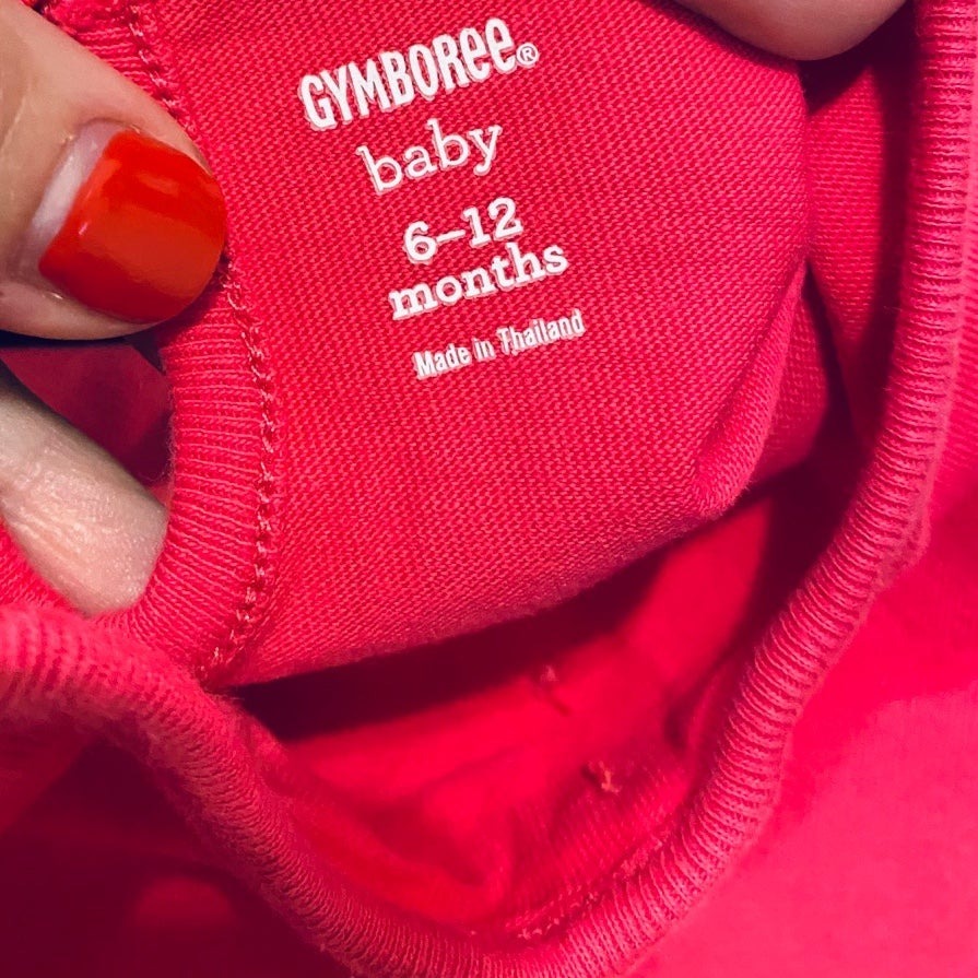 6-12 months Gymboree strawberry bubble