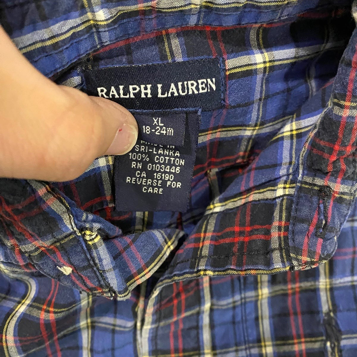 18-24 months Ralph Lauren boys shirt