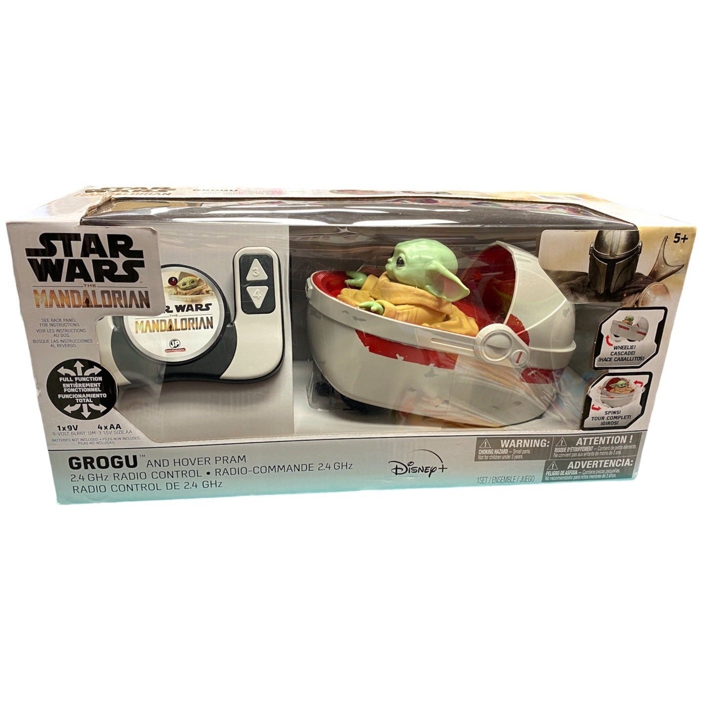 New Star Wars The Mandalorian Grogu remote control pram