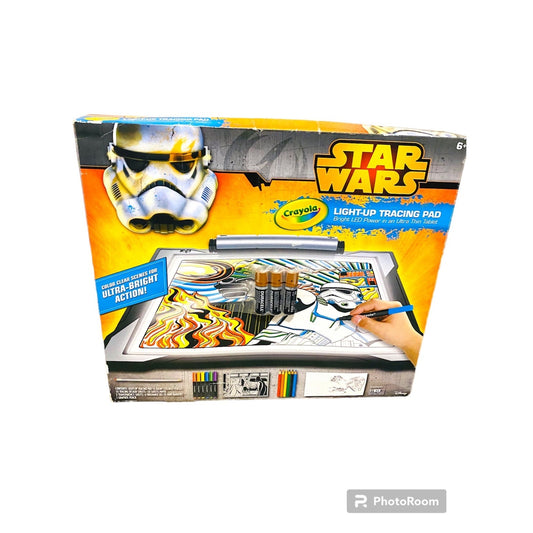 New Crayola Star Wars Light Up Tracing Pad