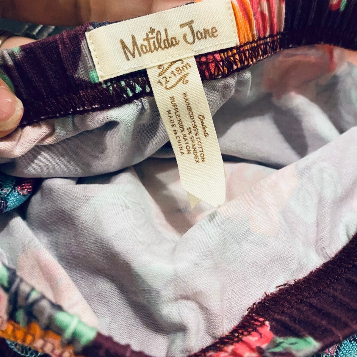 12-18 months Matilda Jane bloomers