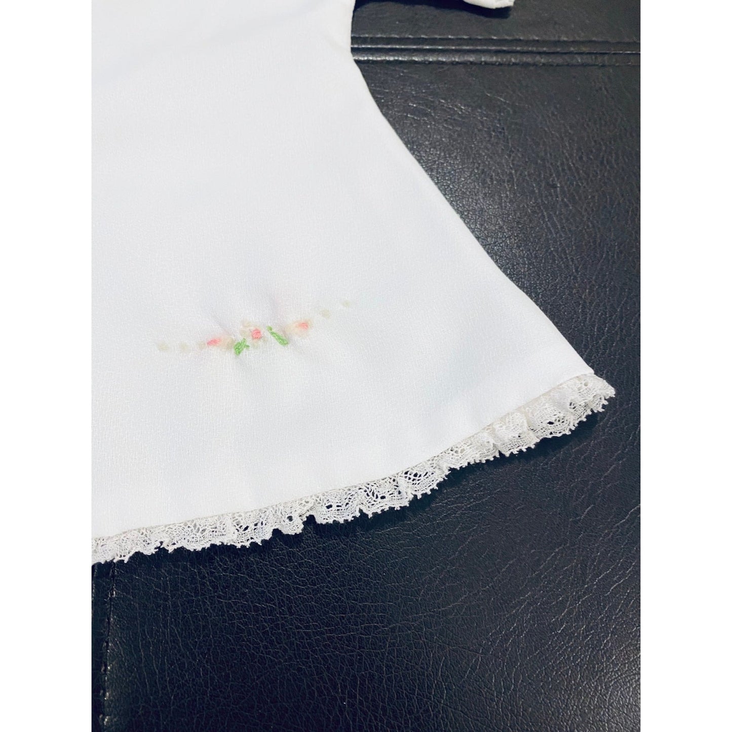 Vintage Julius Berger baby girls embroidered jacket