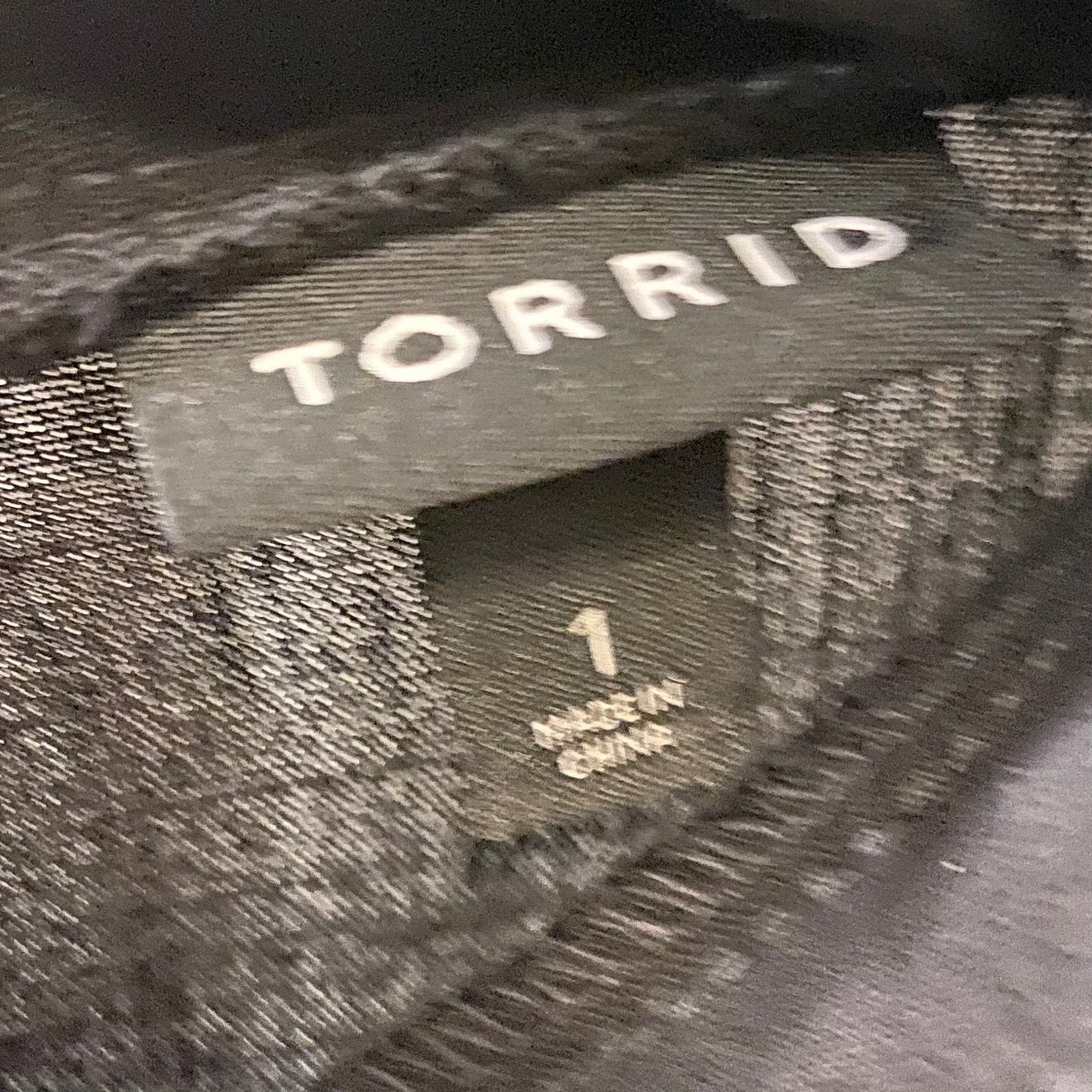 Size 1 black Torrid dress