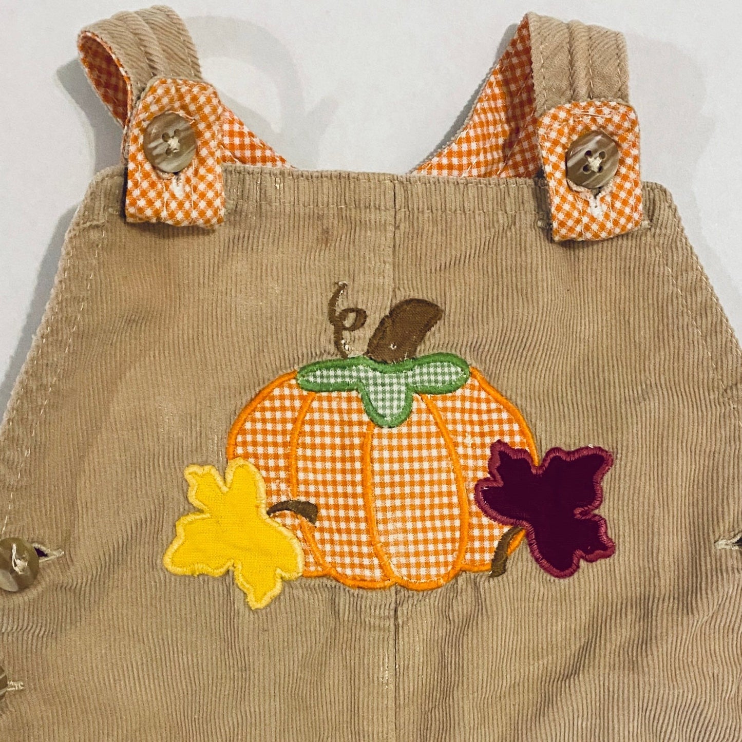 3 months pumpkin jonjon romper Thanksgiving