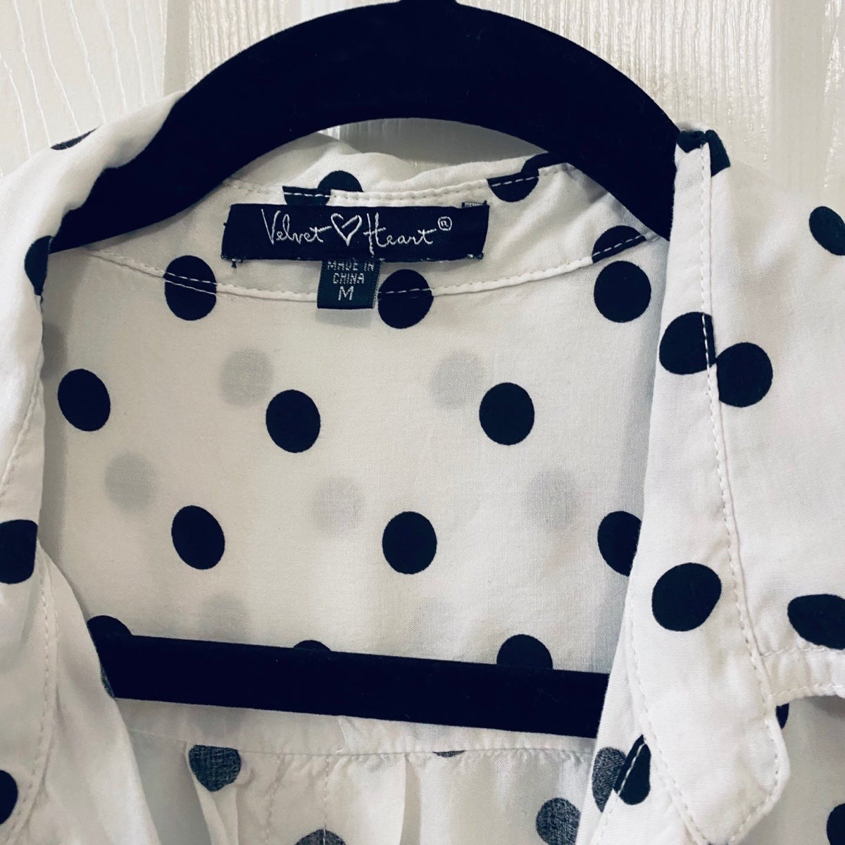 Medium Velvet Heart blouse