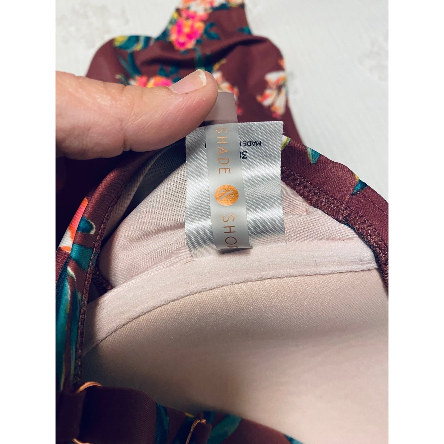 38DD floral Swimsuit
