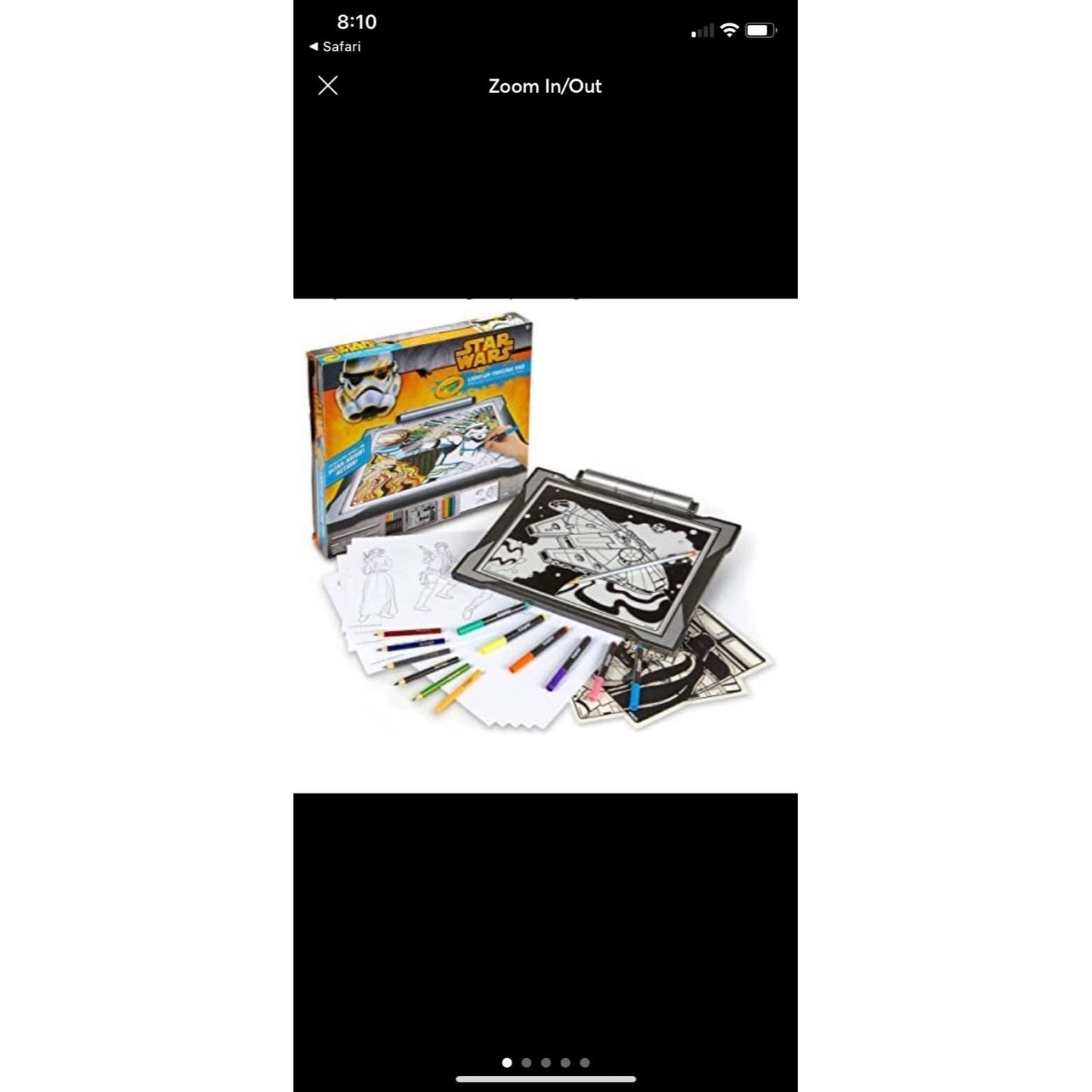 New Crayola Star Wars Light Up Tracing Pad
