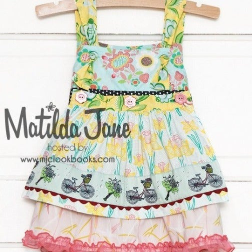 Size 4 Matilda Jane In the meadow knot top