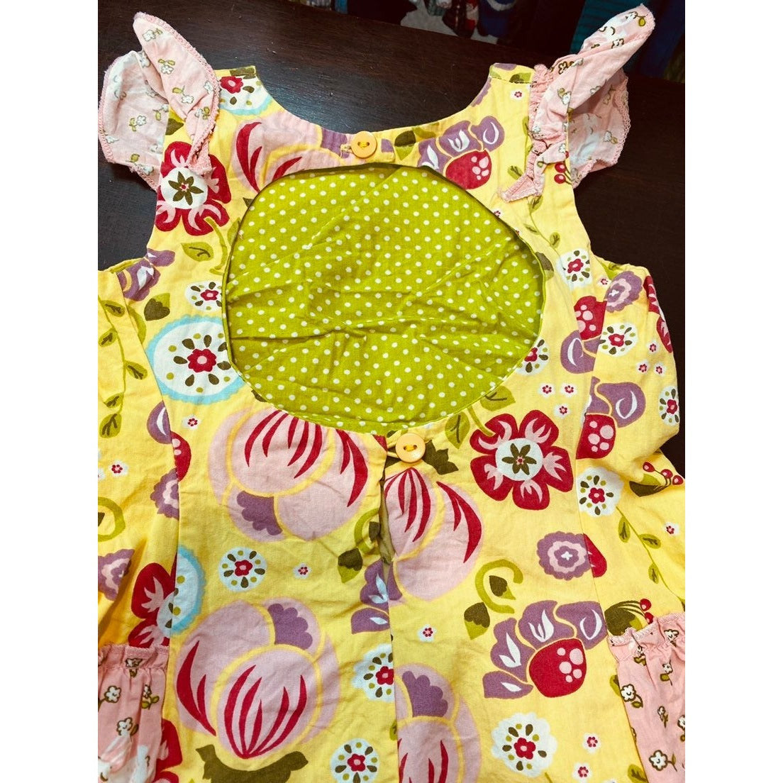 18 months jelly the pug floral dress