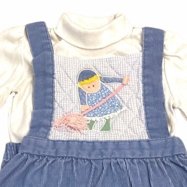 24 months vintage apron dress