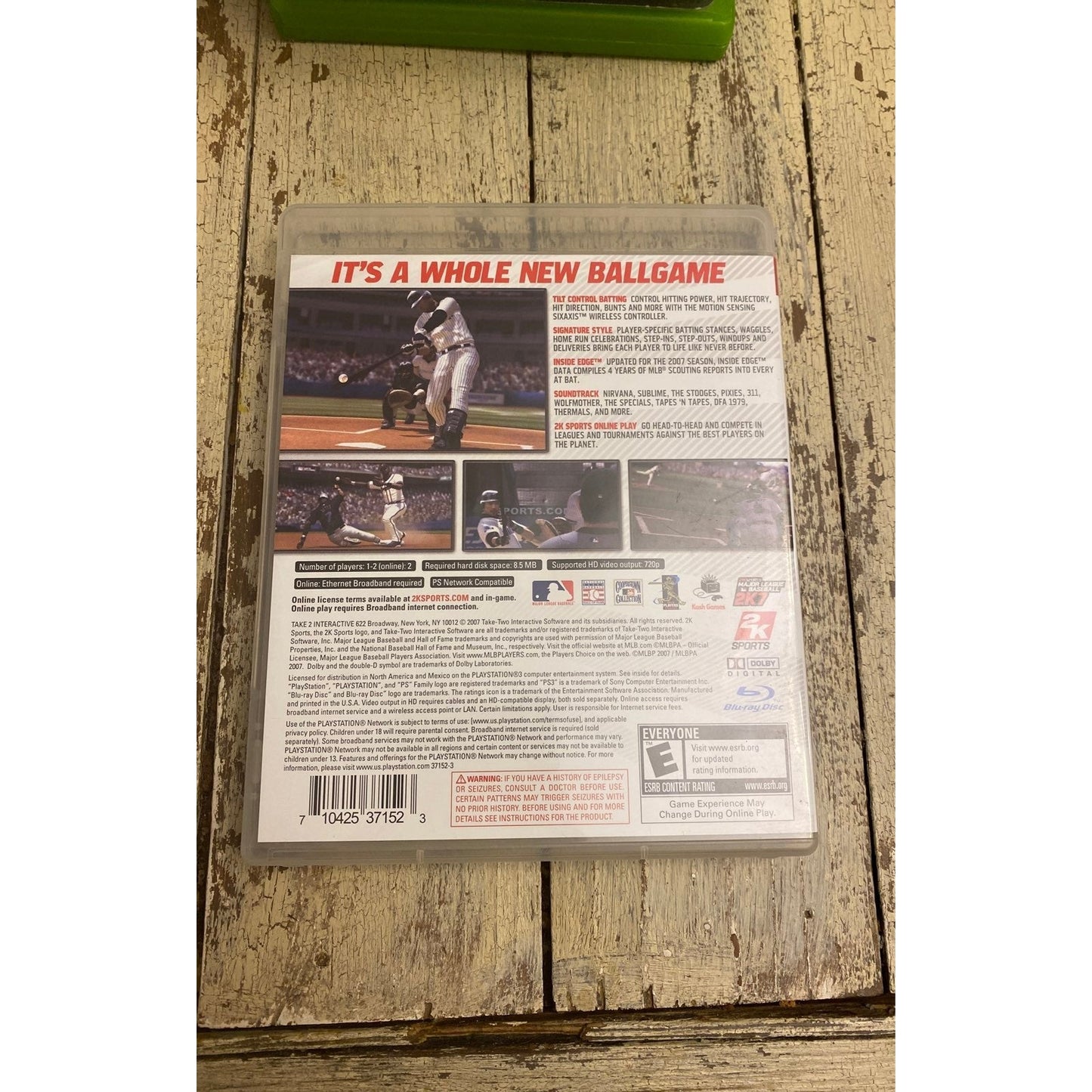 Pplaystation 3 mlb 2k7