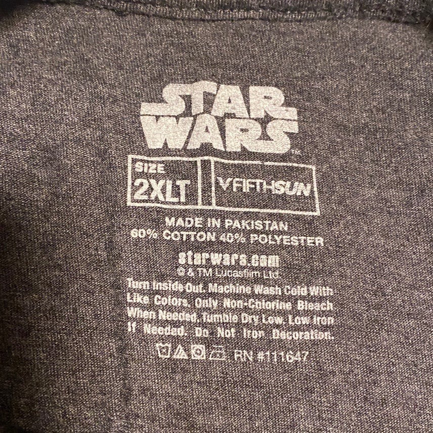2XL Star Wars millennium falcon T-shirt