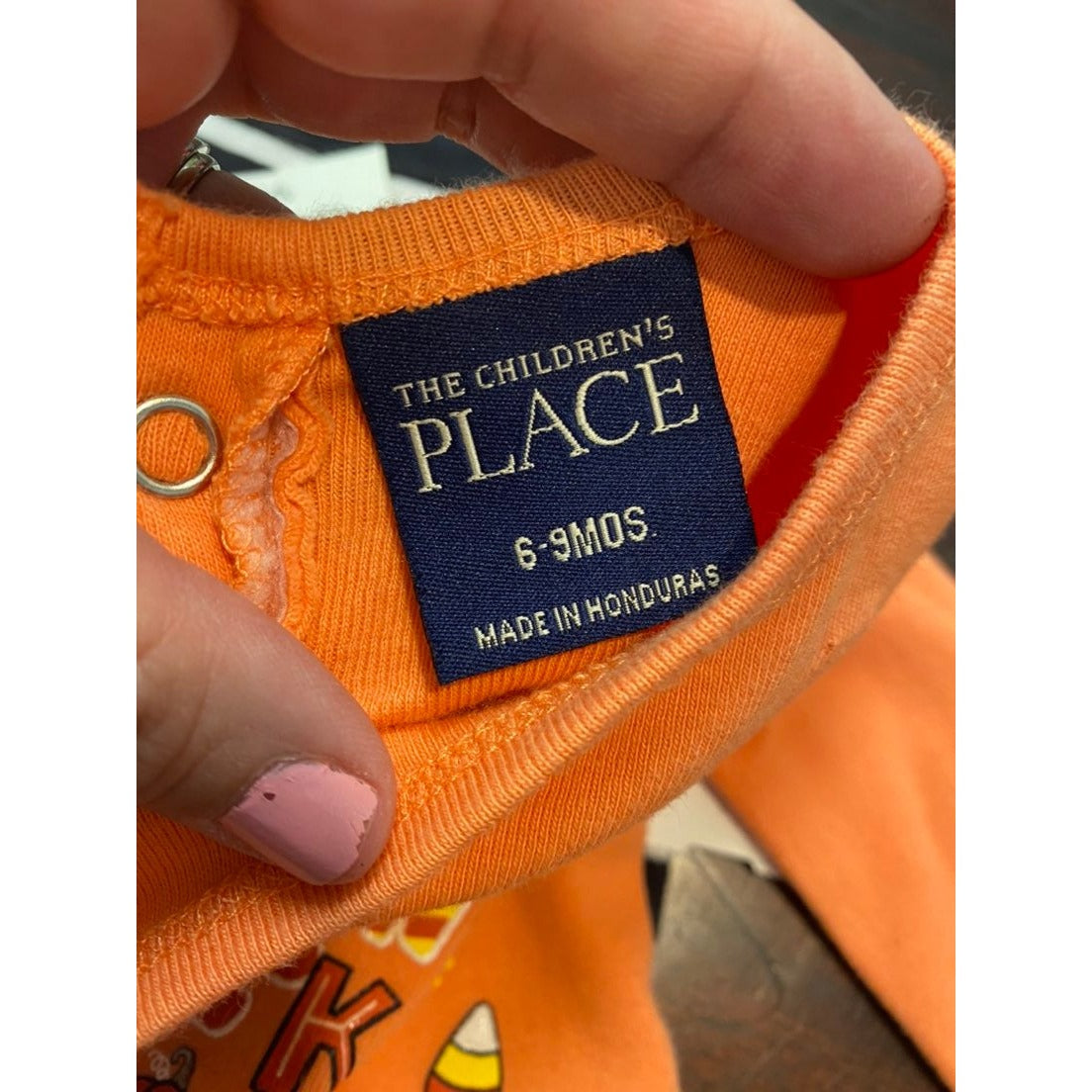 6-9 months Halloween girls top