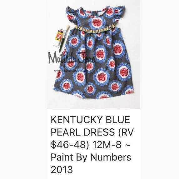 Size 2 Matilda Jane pearl Dress
