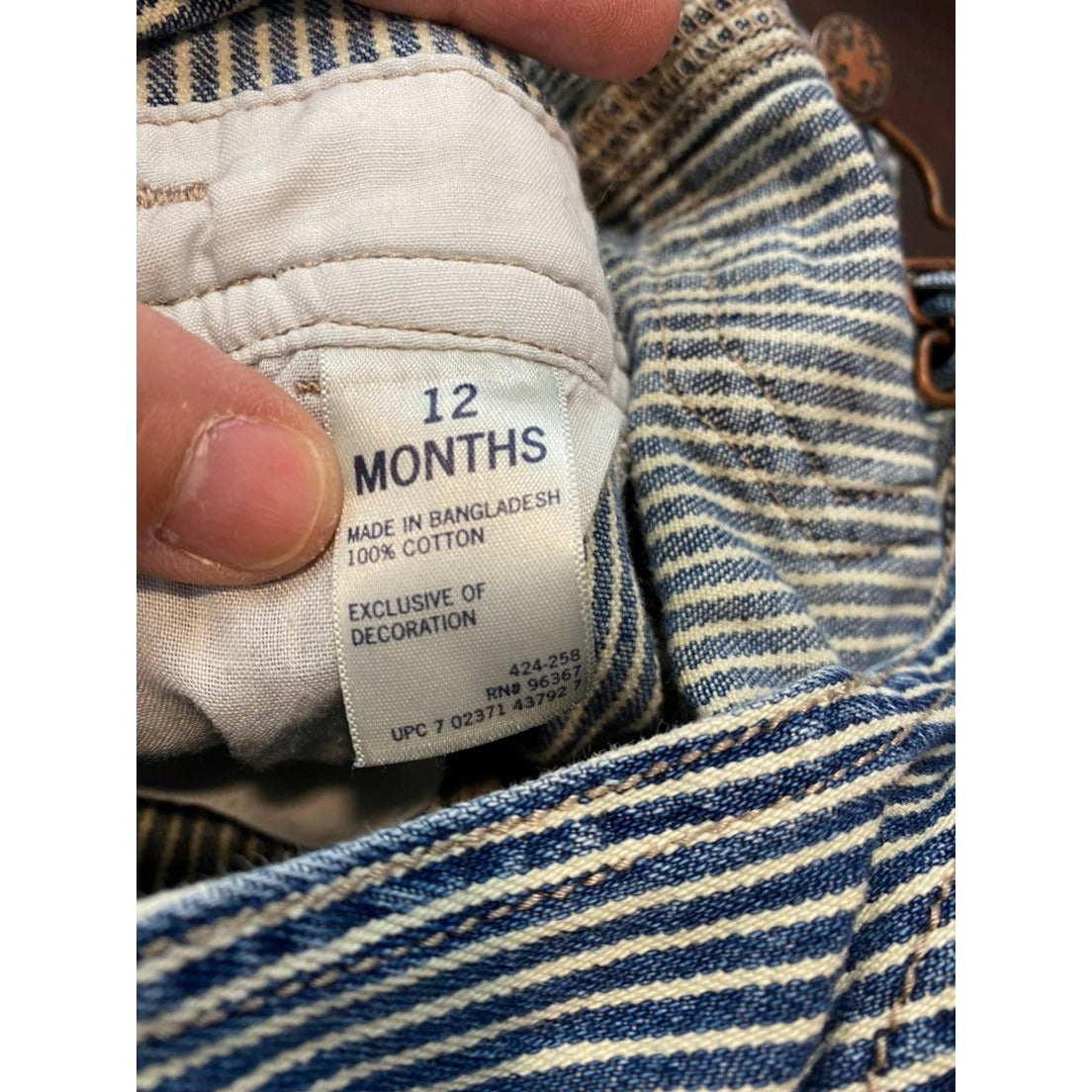 12 months Osh Kosh Overalls