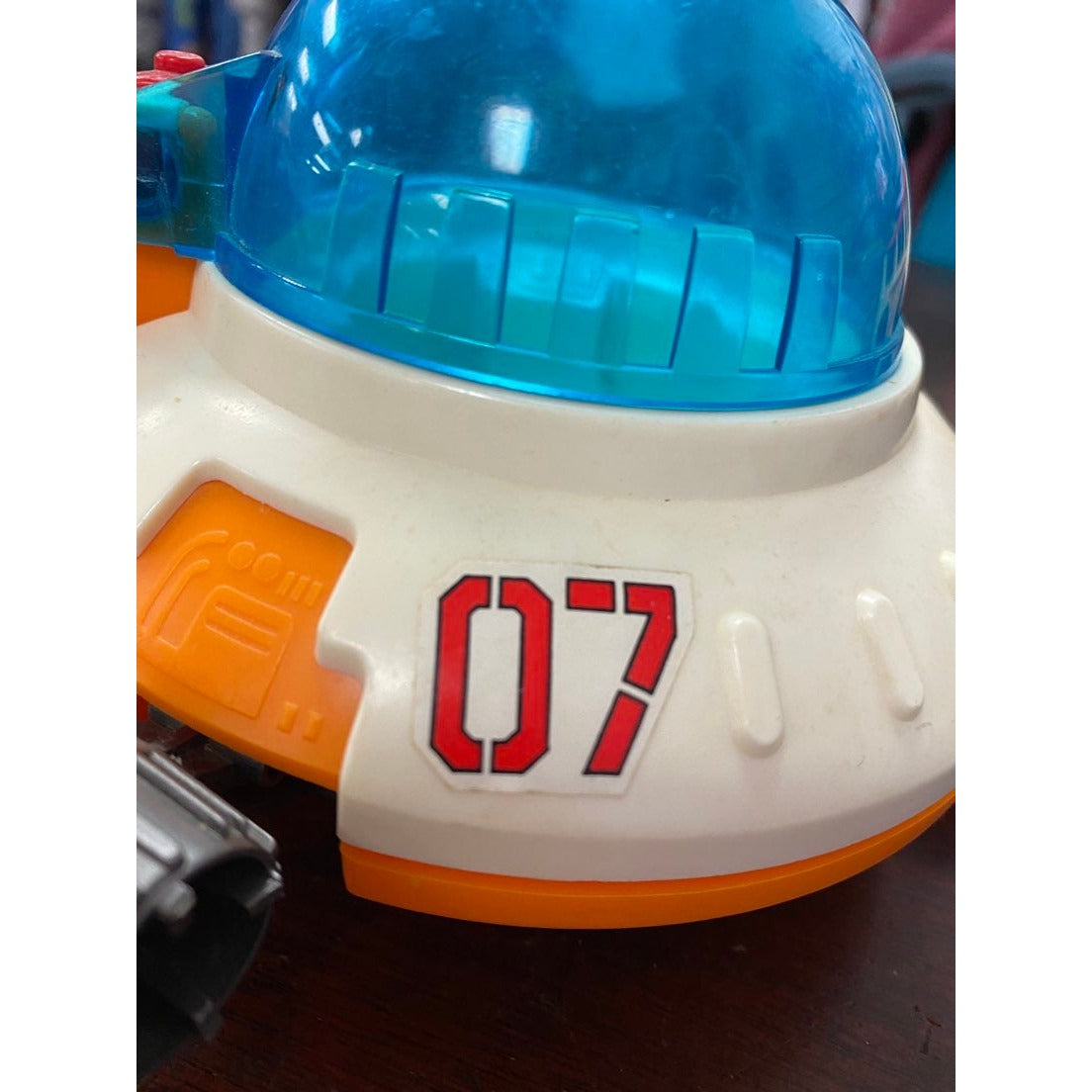 Vintage 1984 Space ship toy