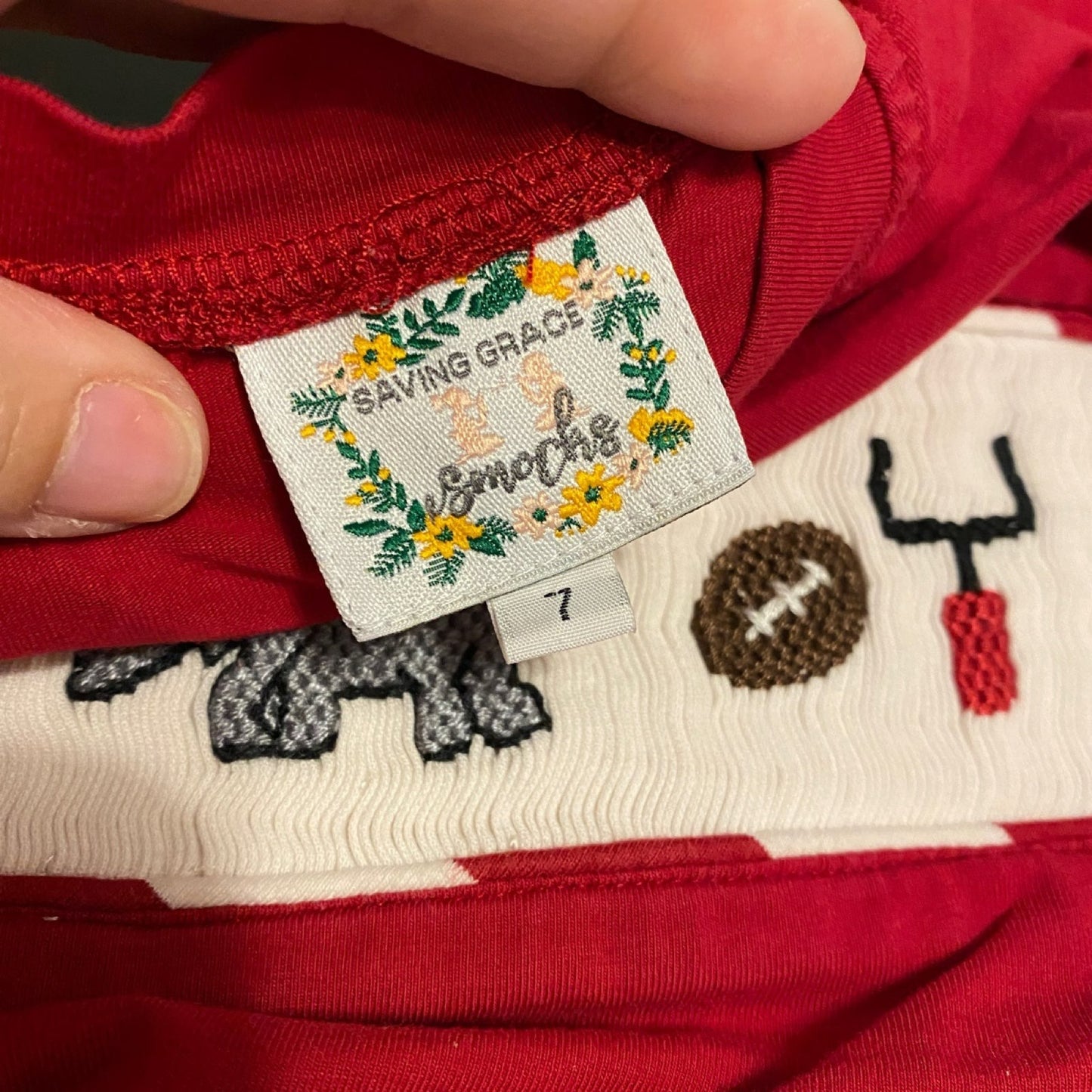 Size 7 smocked Bama bundle