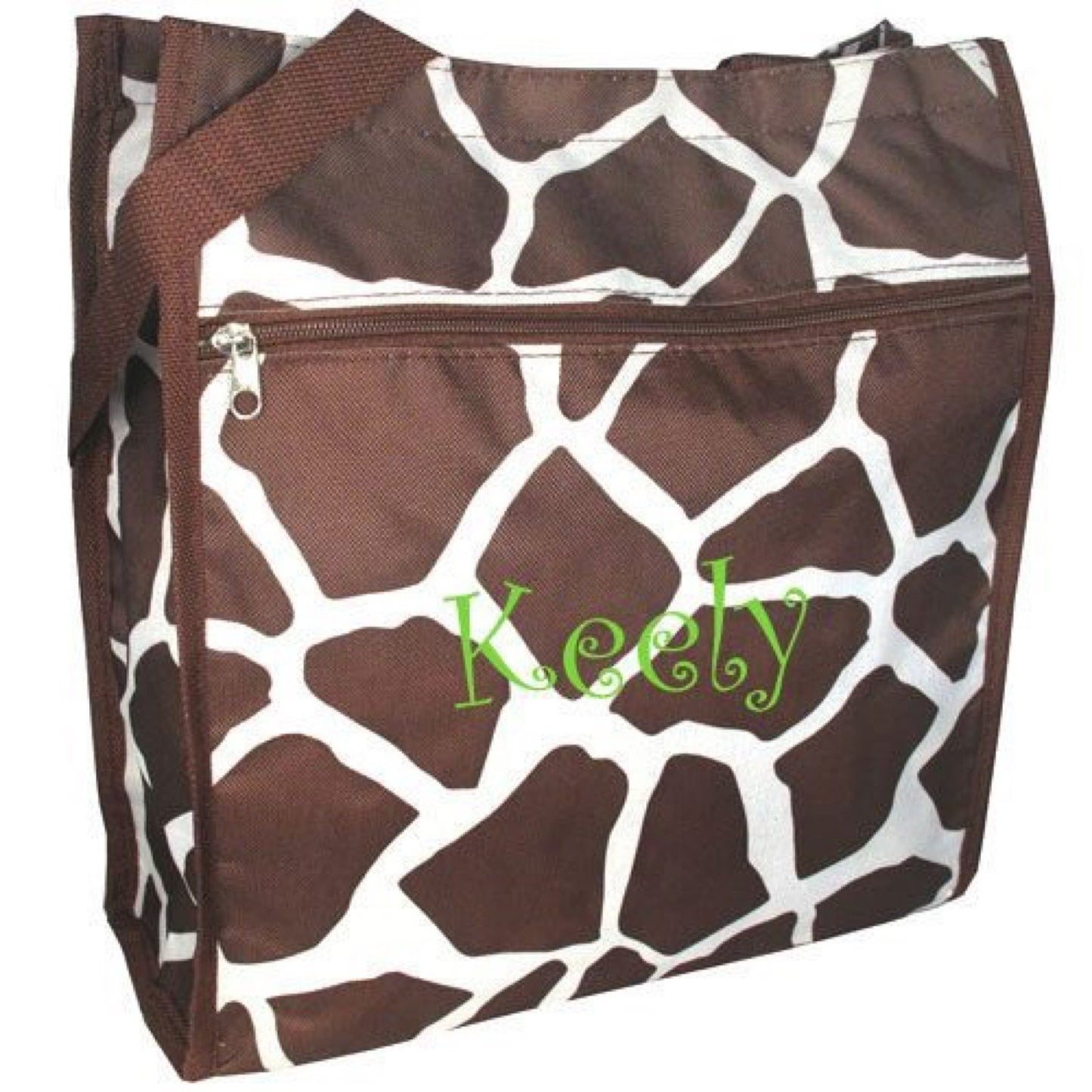 New brown giraffe tote