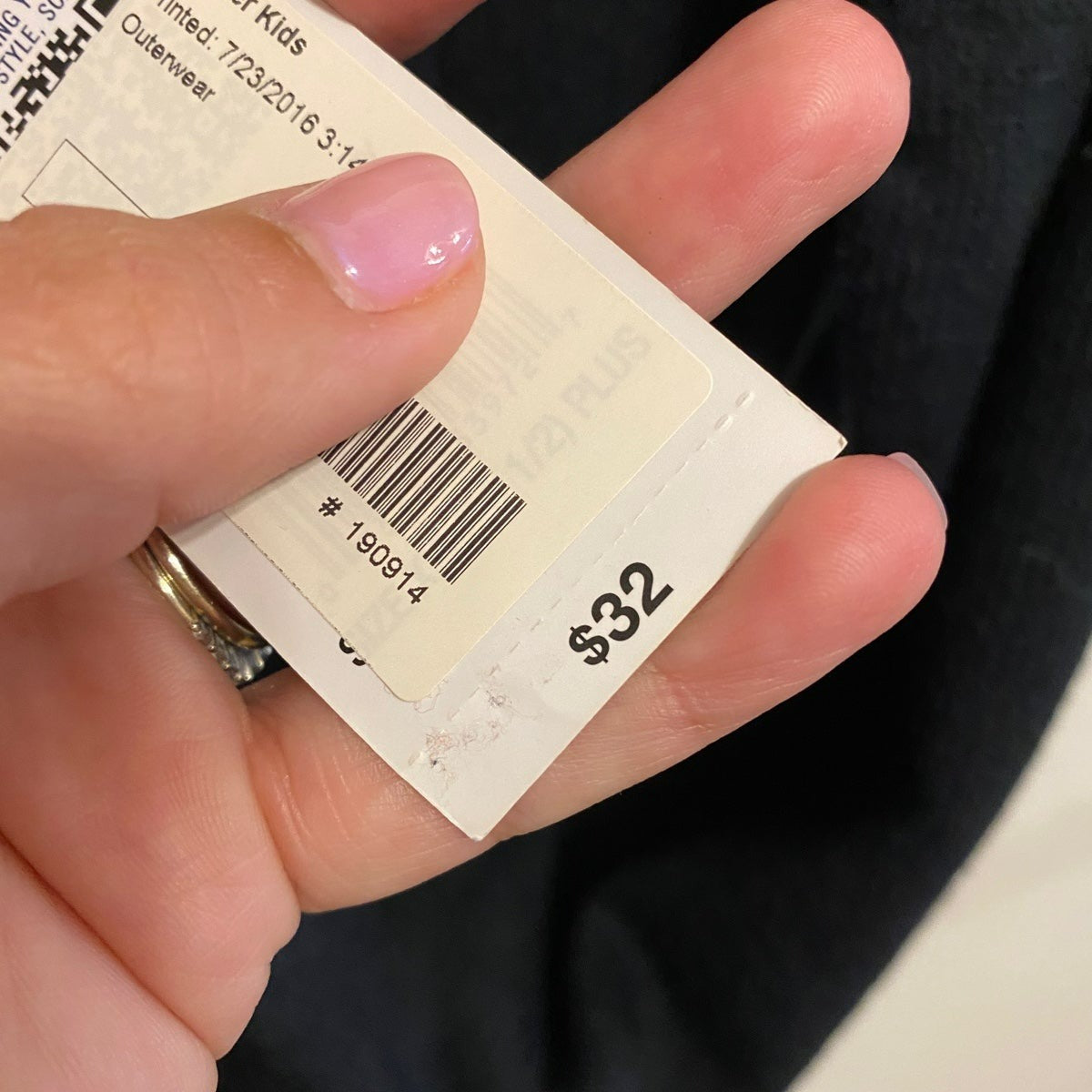 New Size 20 1/2 Plus Size Kids School Uniform Sweater