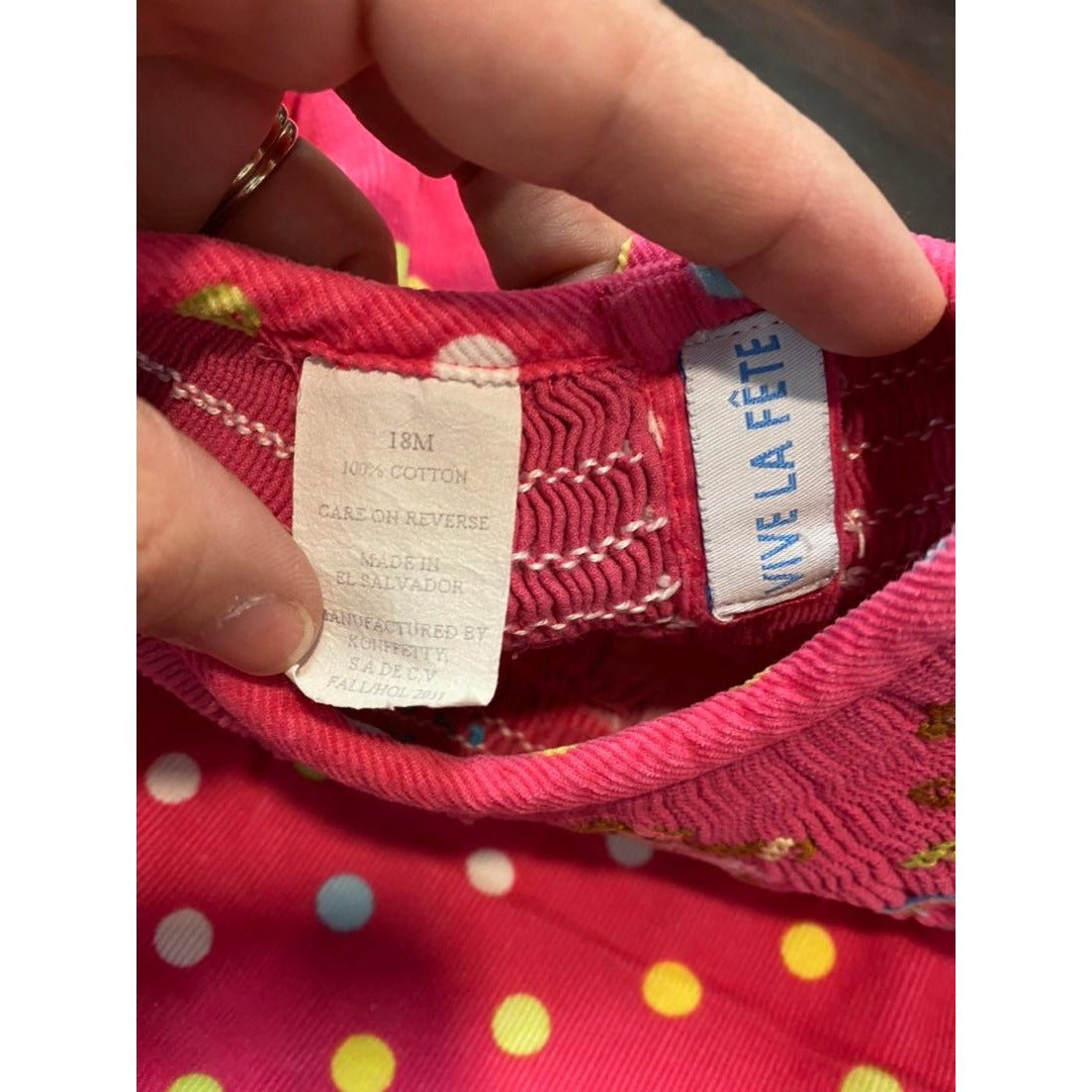 18 months smocked ballerina winter Dress