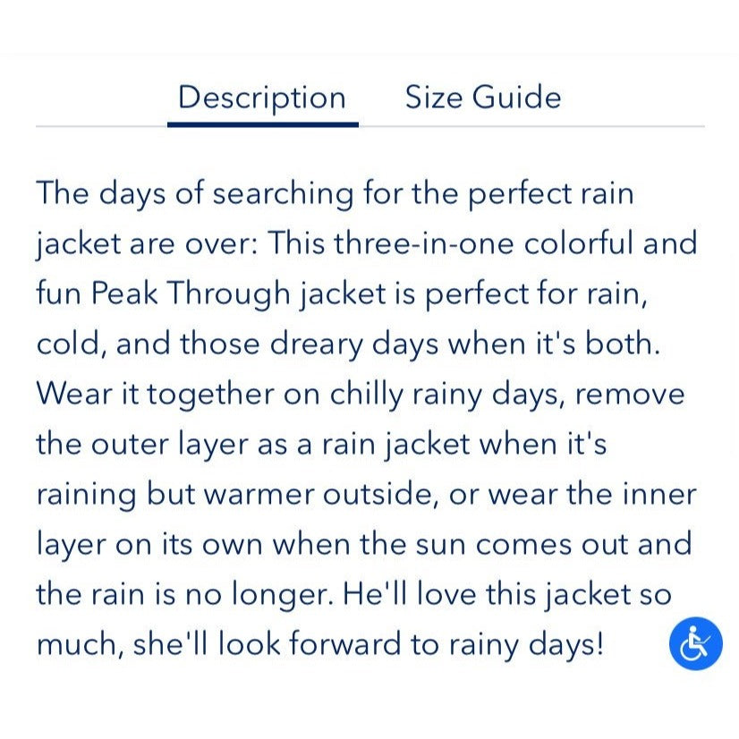 3T dinosaur rain jacket & coat 3 in 1