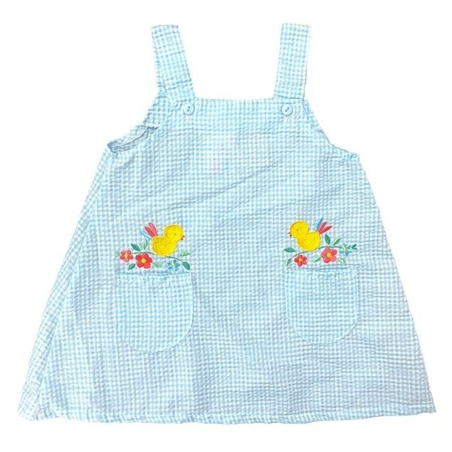 12 months vintage gingham Dress