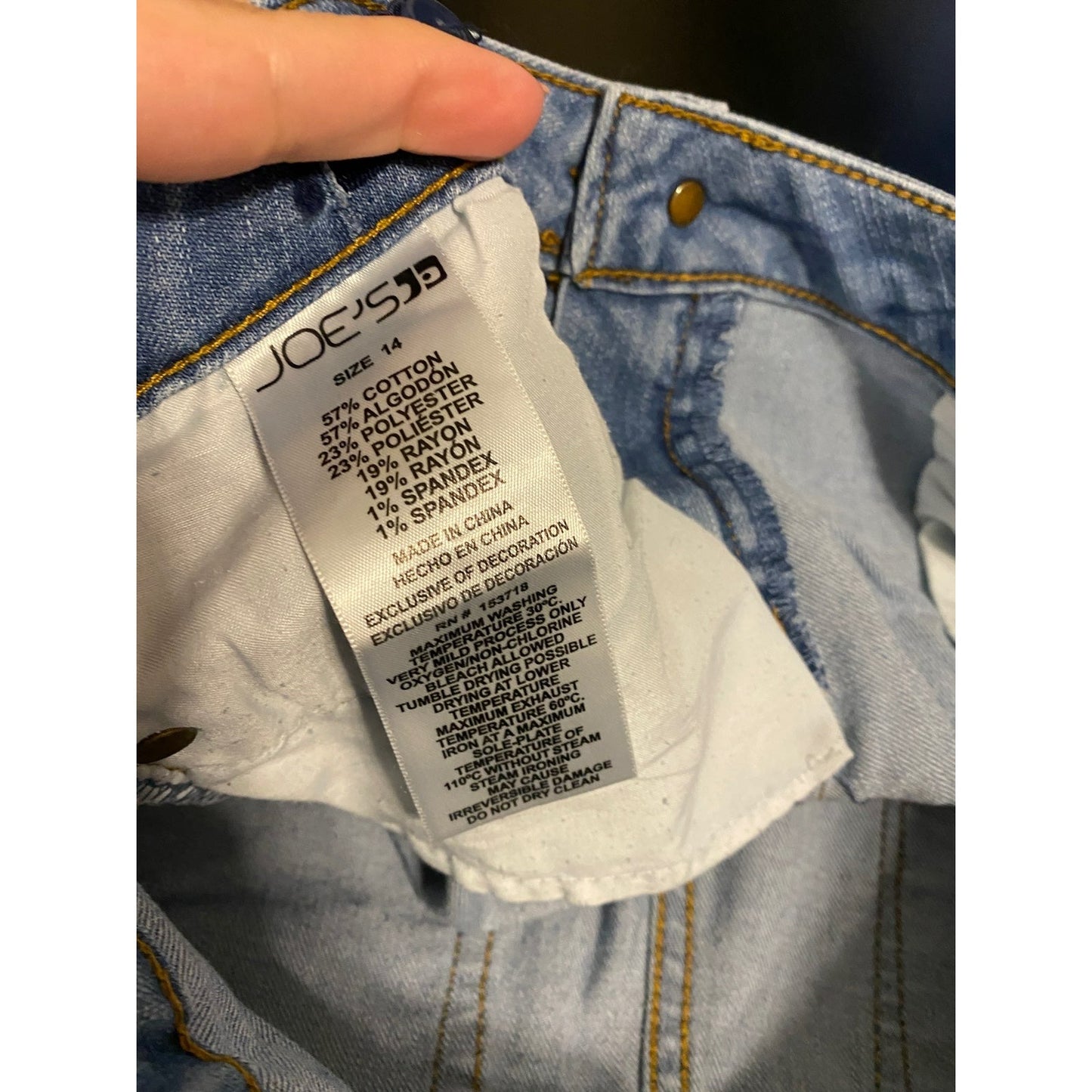 Girls size 12-14 Joe’s denim Shorts bundle