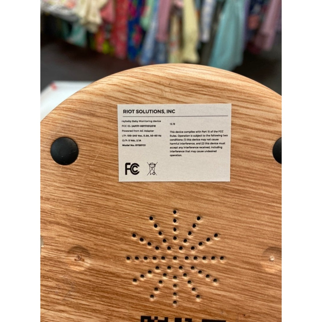 RayBaby video monitor