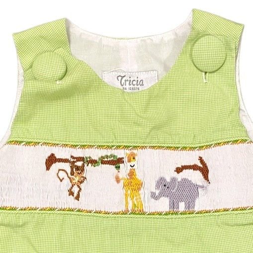 3 months smocked zoo jonjon