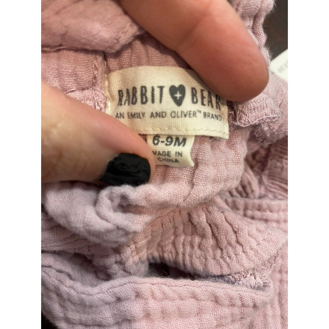 6-9 months muslin Romper