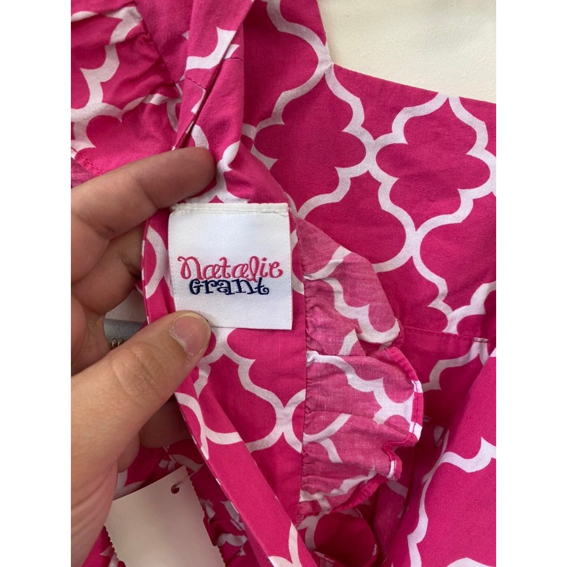 Size 5 pink ruffle dress