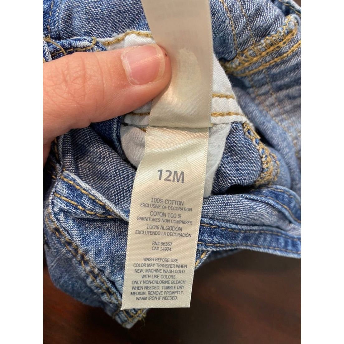 12 months vintage Osh Kosh Overalls