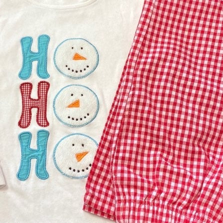 Size 4 Christmas boys gingham bundle