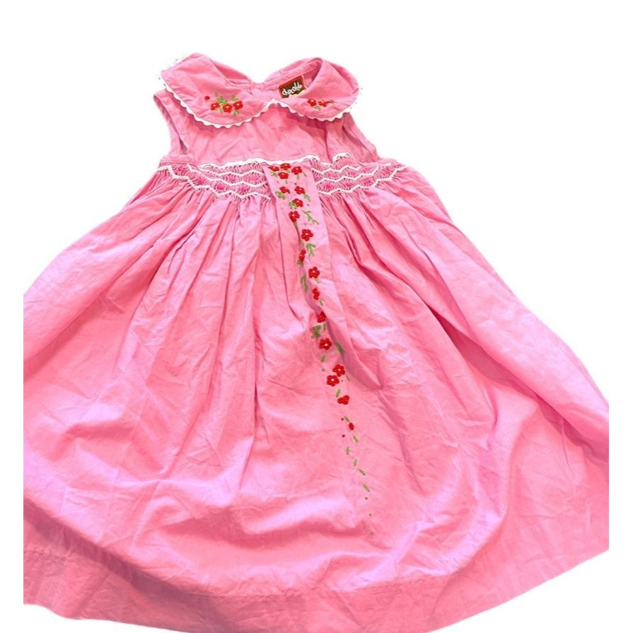 12 months vintage smocked Chocolate Soup dress