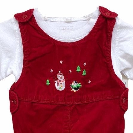 9 months talbots Christmas romper