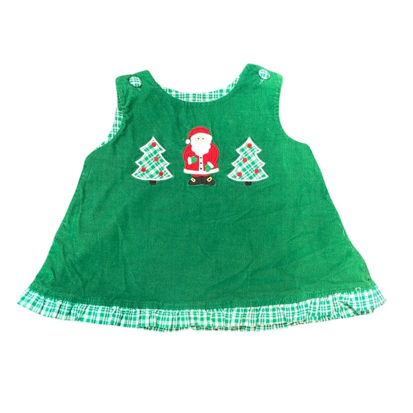 6 months vintage boutique Christmas Dress