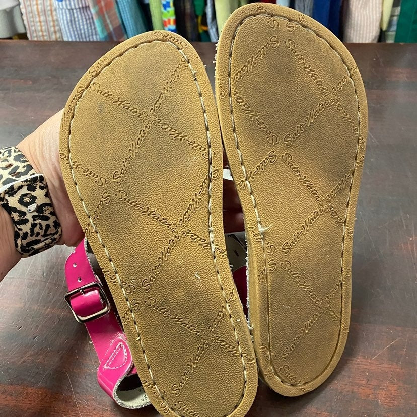 Size 12 pink Sunsans sandals