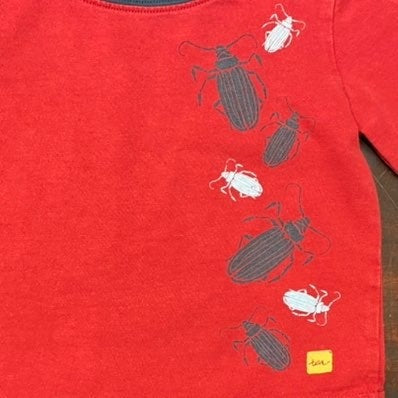 6-12 months Tea collection bugs tee