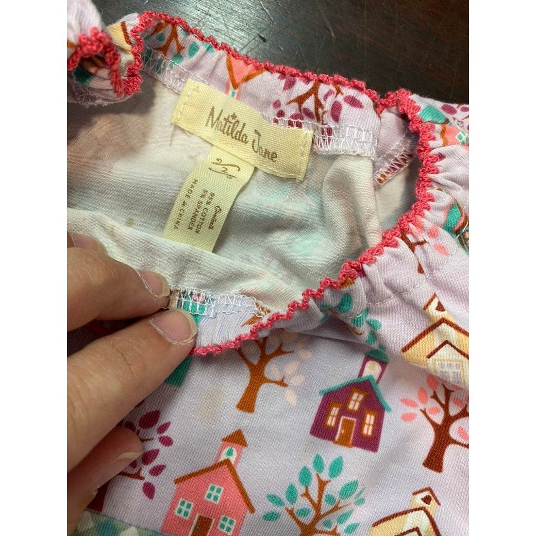 Matilda Jane size 2 ruffle top